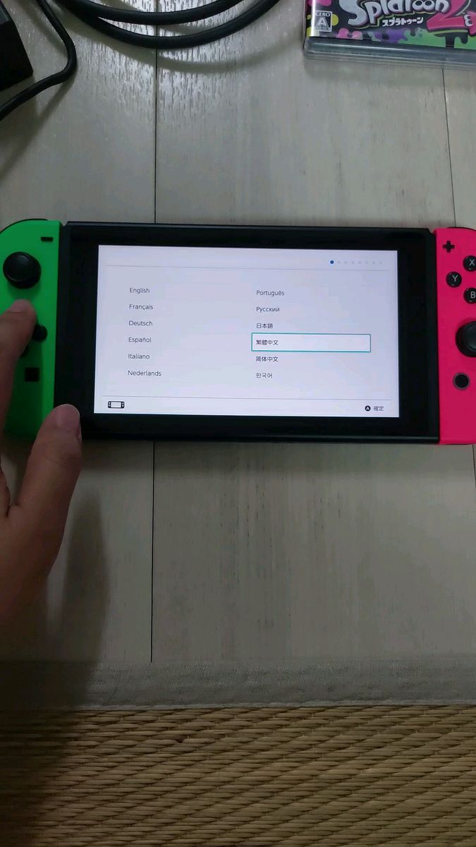 Nintendo Switch スプラトゥーン2セット ジョイコンに難あり