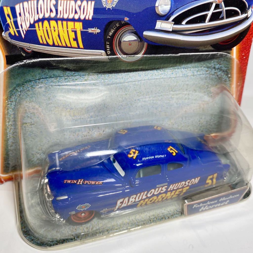 CARS MATTEL カーズ マテル ディズニー HUDSON HORNET ハドソン　レッドホイール　難あり_画像5