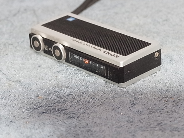 SONY 【ICR-200】 世界初の超小型ICラジオ 分解整備 調整です AM 専用ラジオ 管理番号20020609_画像7