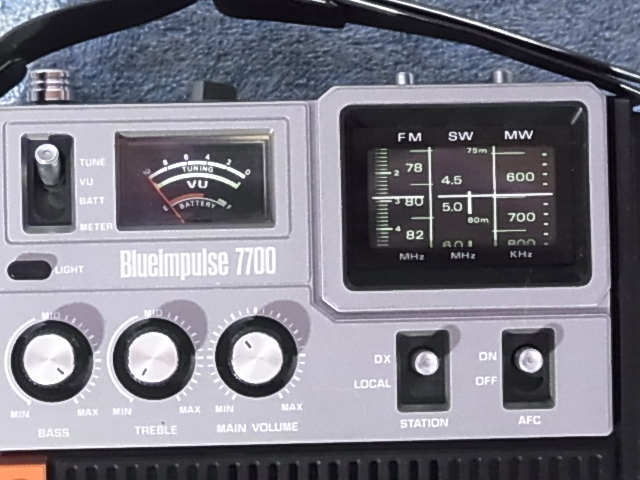 三洋電機 SANYO 【RP-7700】 FM/MW/SWの3バンド・ラジオ FM76 三洋電機 SANYO 【RP-7700】 FM/MW/SWの3バンド・ラジオ FM76