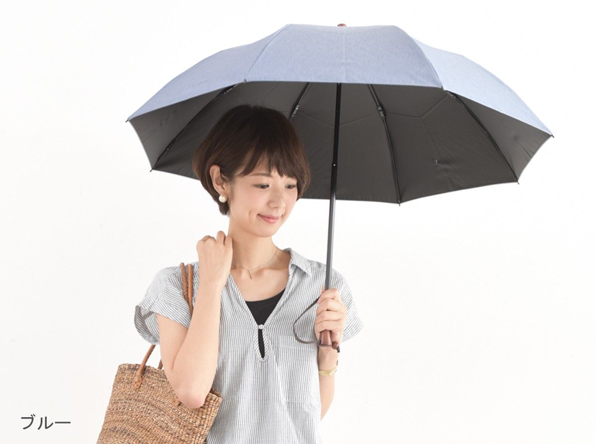 新品サンバリア100未使用2段折フロストブルー完全遮光日傘二段折人気青男女兼用 新品サンバリア100未使用2段折フロストブルー完全遮光日傘二段折