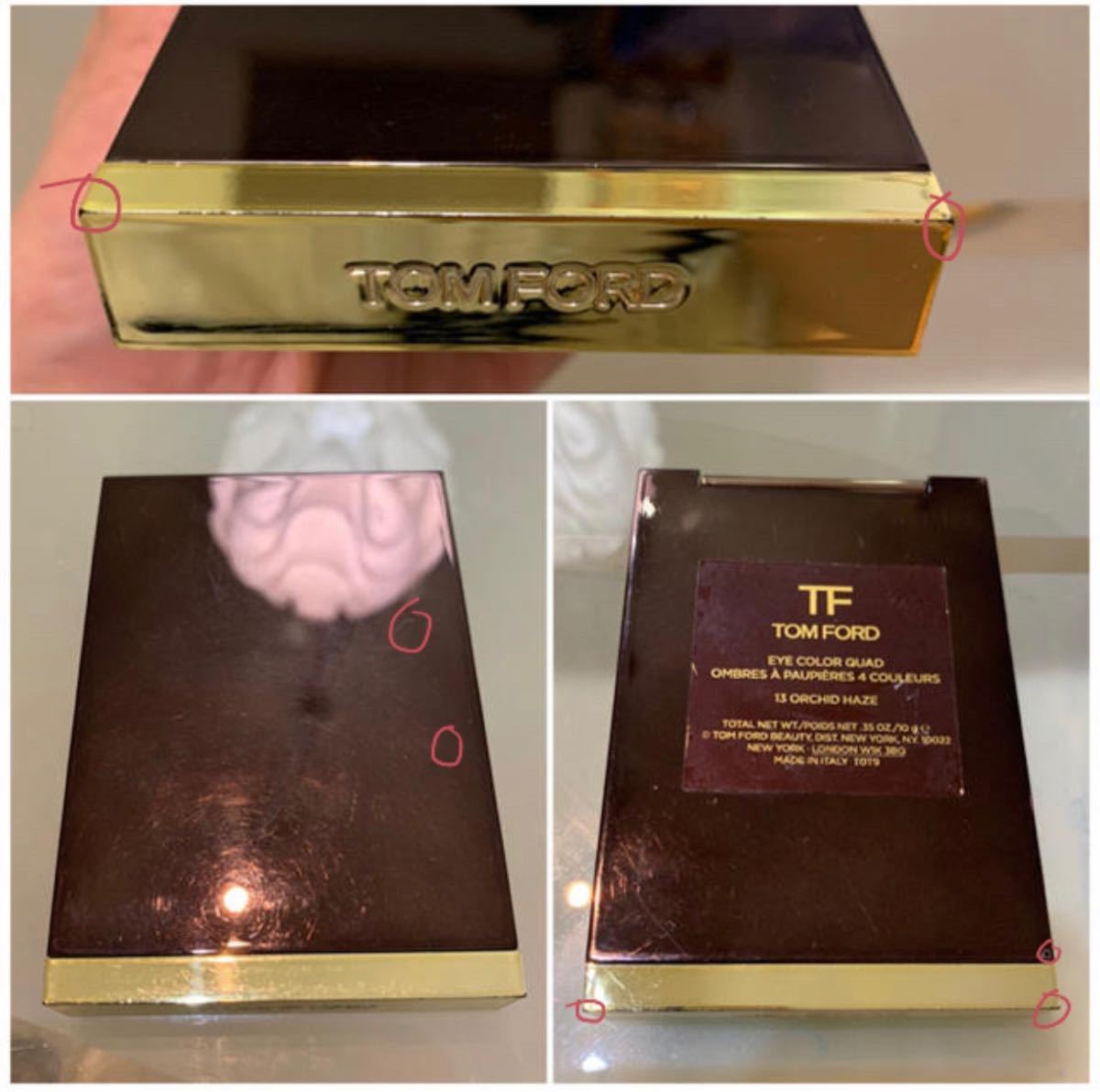 アウトレット☆送料無料 値下げ 新品 TOM FORD アイカラークォード 03