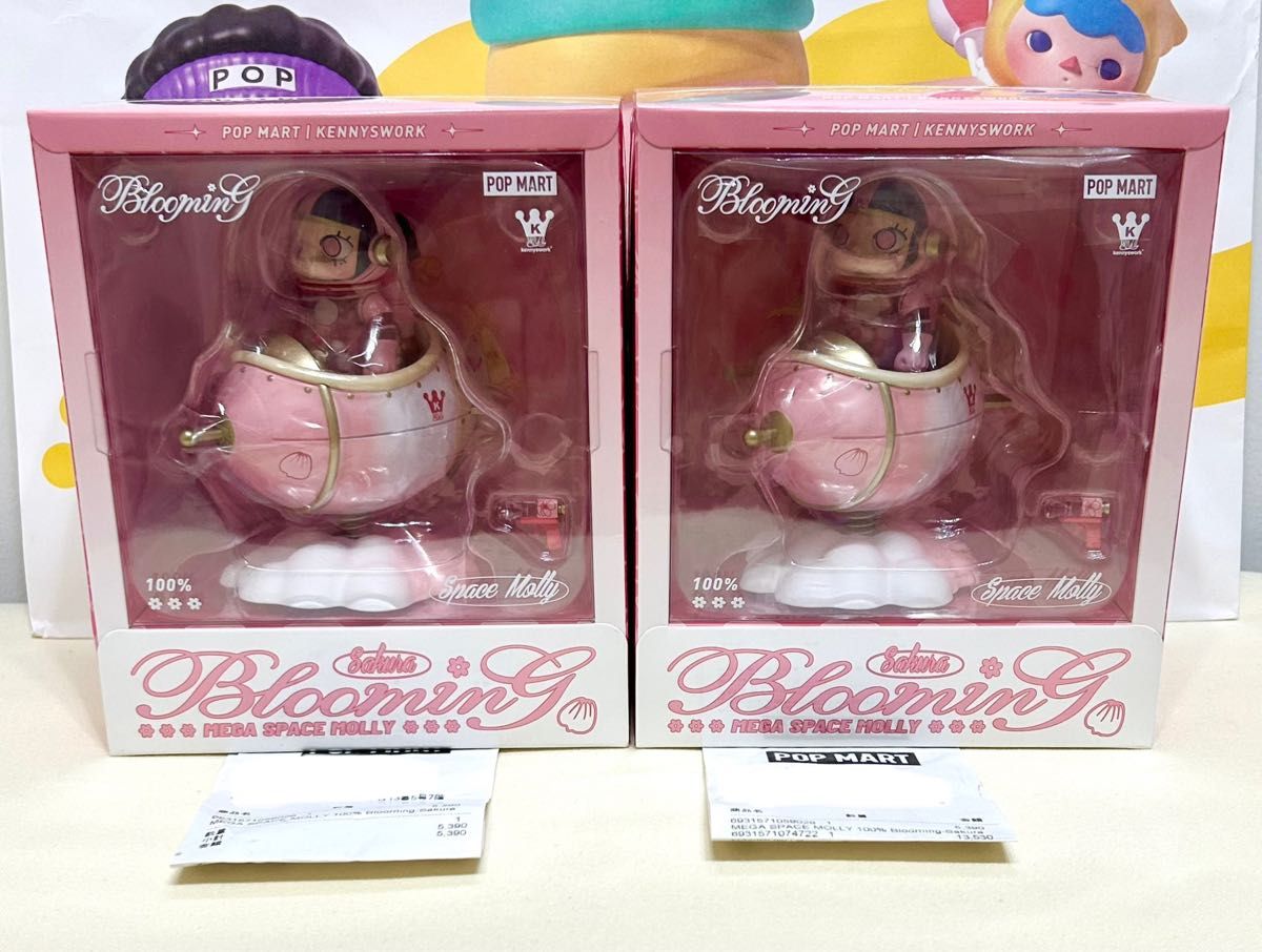MEGASPACEMOLLY100% Blooming-Sakura2体セット MEGA SPACE MOLLY 100% Blooming Sakura 2個 さくら モリー