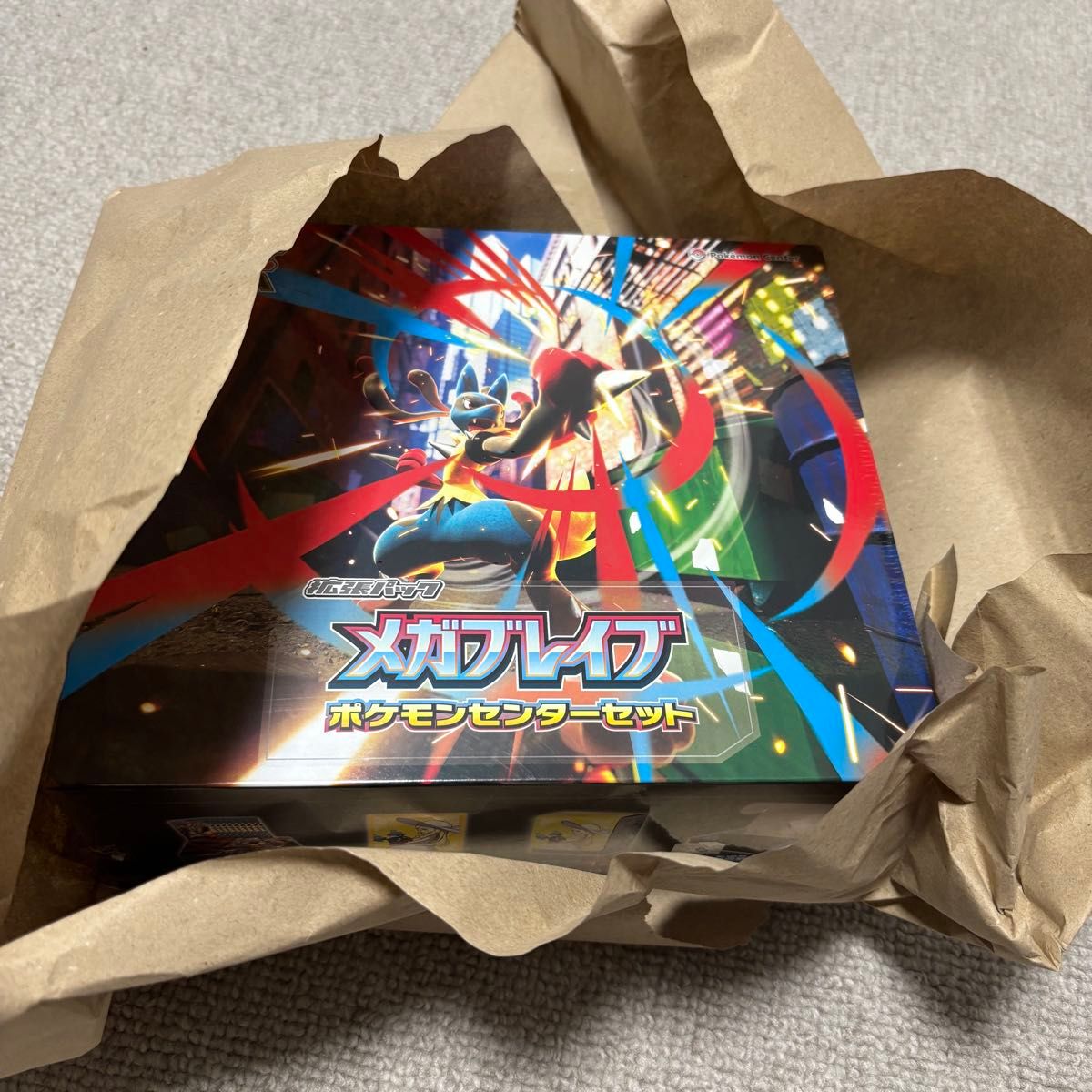 【ポケセン産 抽選販売品】拡張パック メガブレイブ BOX シュリンク付き 抽選販売】ポケモンカードゲーム MEGA 拡張パック メガブレイブ