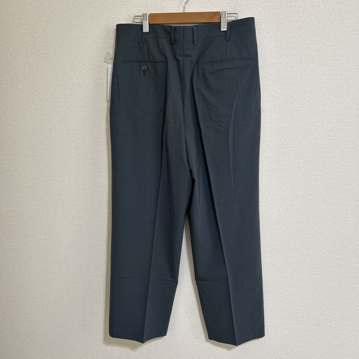 mila schon ミラショーン パンツ スラックス スラックスパンツ センタープレス　オフィス　オフィスカジュアル　グレー　フリーサイズ_画像5