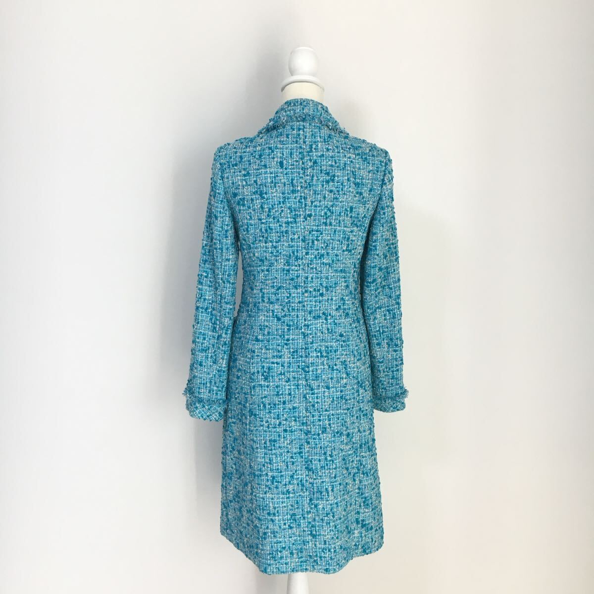  близко год прекрасный товар LEONARDre владелец -ru твид длинное пальто бесплатная доставка чистка settled 