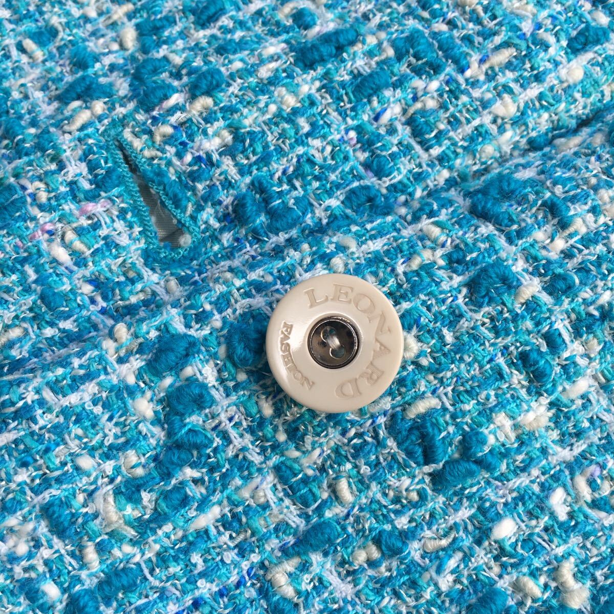  близко год прекрасный товар LEONARDre владелец -ru твид длинное пальто бесплатная доставка чистка settled 