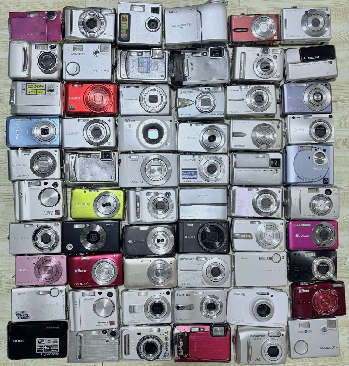 ♯デジタルカメラ 60台 ② 現状品 動作未確認 まとめ 1円スタート