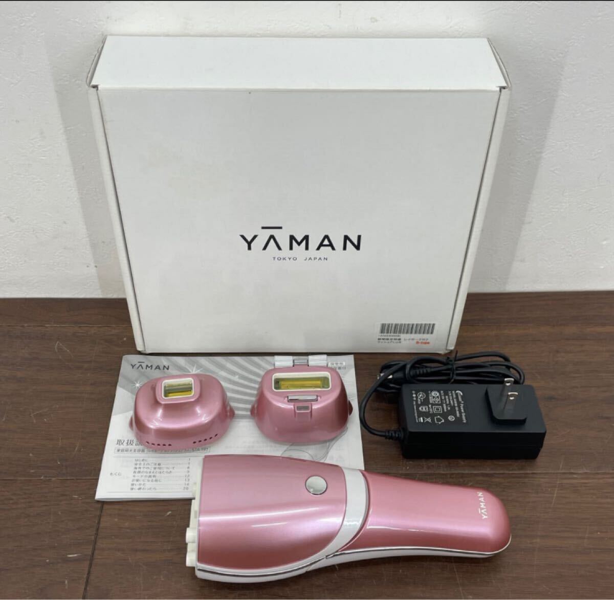 DLK8 YA-MAN ヤーマン 家庭用光美容器 レイボーテRフラッシュプラス STA-197P ピンク 脱毛器 脱毛機 照射確認済み_画像1