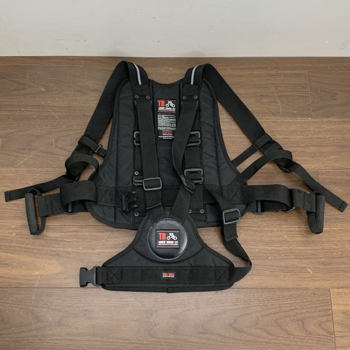 EGK12 TANDEM タンデムツーリングベルト タンデムライダーズ 親子ツーリング スクーターチャイルドステップ バイク用チャイルドベルト パーツ