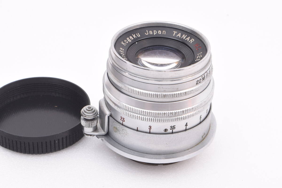 tanar h.c 50mm F2.8 ライカ Lマウント レンズ #58553 tanaka kogaku japan_画像4