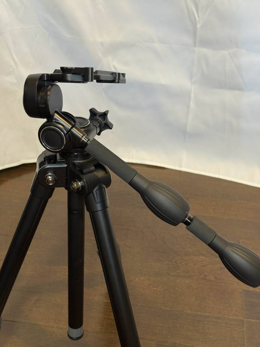 Velbon Sherpa 545 Ⅱ三脚 / Velbon 中小型3Way雲台 PHD-55Q プレート欠品 173-65-2_画像1