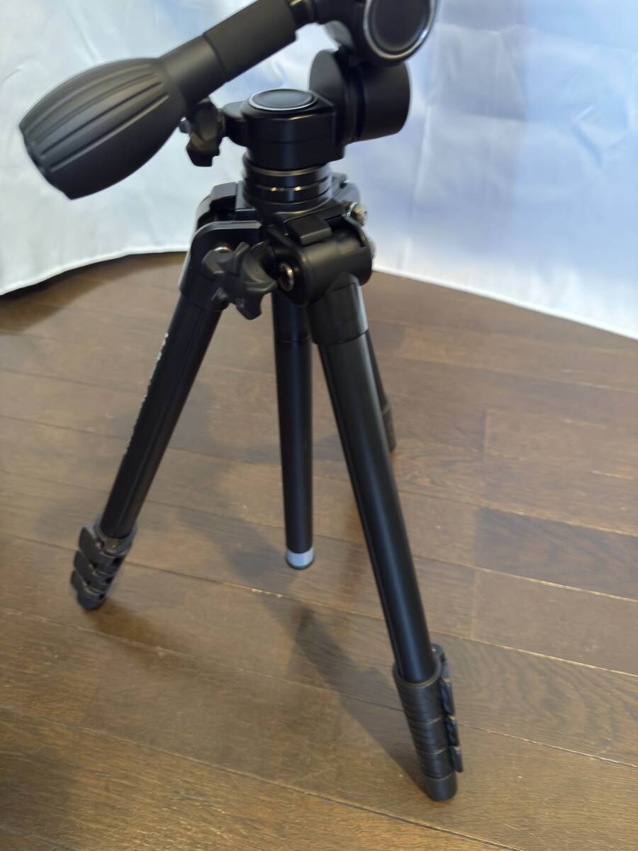 Velbon Sherpa 545 Ⅱ三脚 / Velbon 中小型3Way雲台 PHD-55Q プレート欠品 173-65-2_画像5