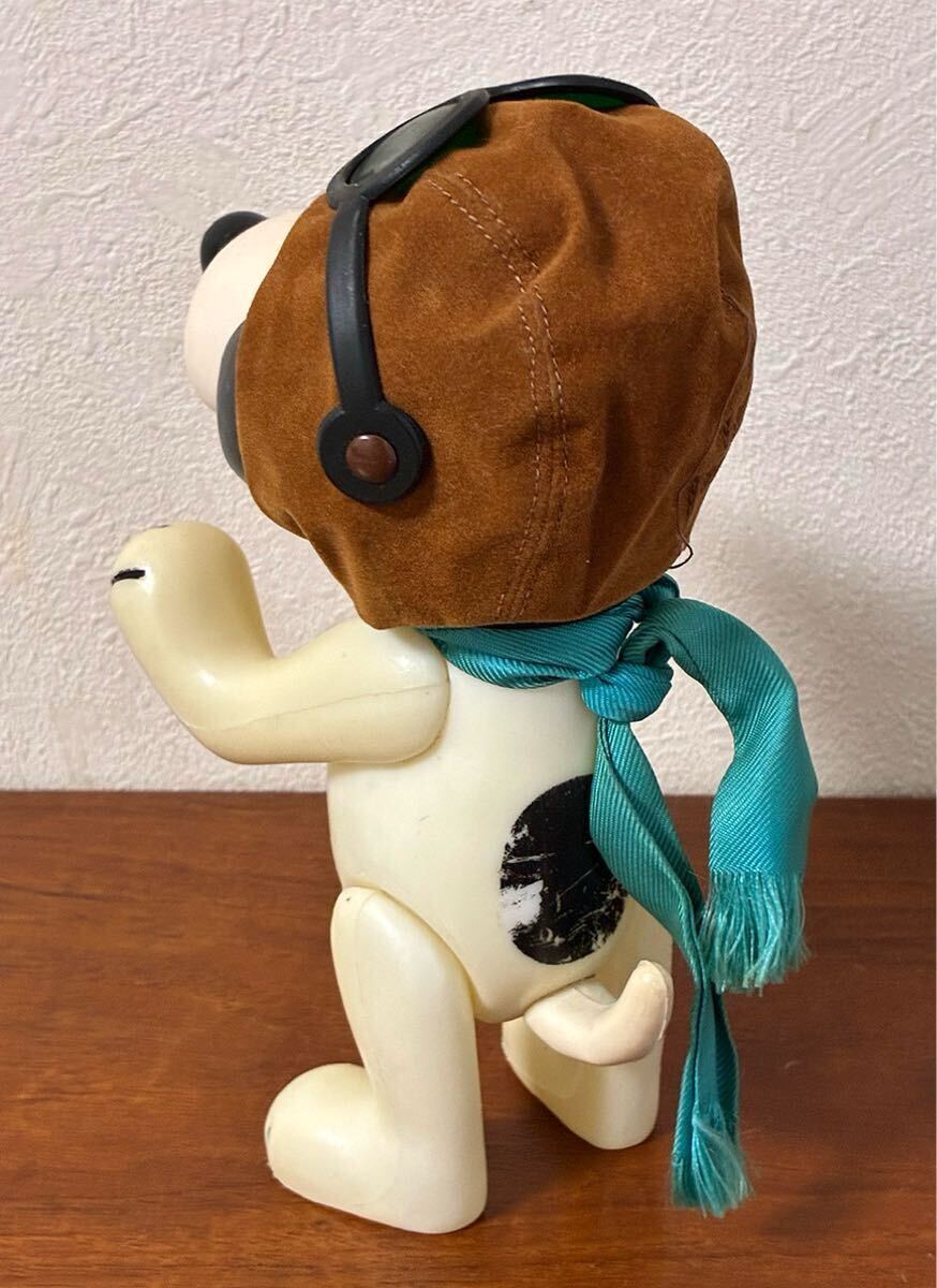 1966年製 PEANUTS スヌーピー フライングエース ポケットドール 1960年代 スヌーピー ポケットドール フライングエース
