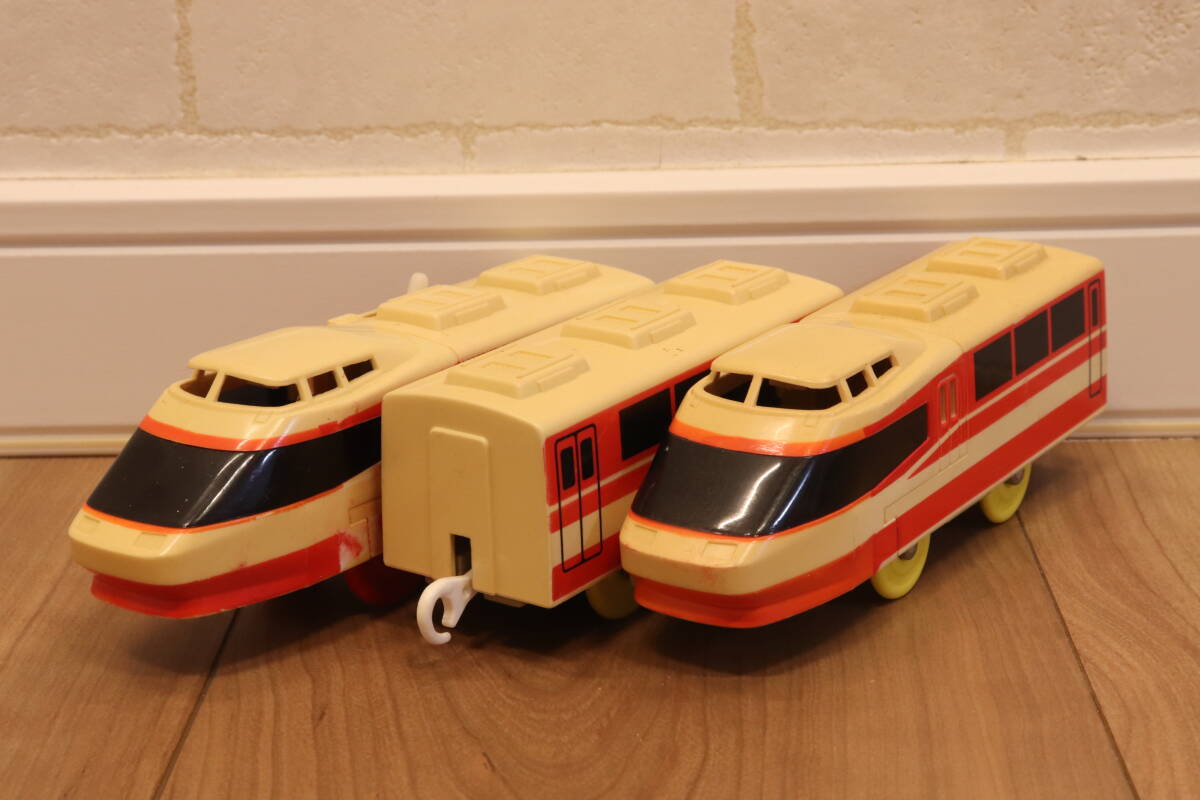 ロマンスカー HiSE ジャンク ジャンク】プラレール 小田急ロマンスカー 10000形 HiSE 動作