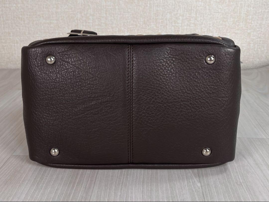 【新品未使用】Hamano TOKYO/濱野 東京　スクエア ハンドバッグ　ミニ 新品未使用】Hamano TOKYO/濱野 東京 スクエア ハンドバッグ