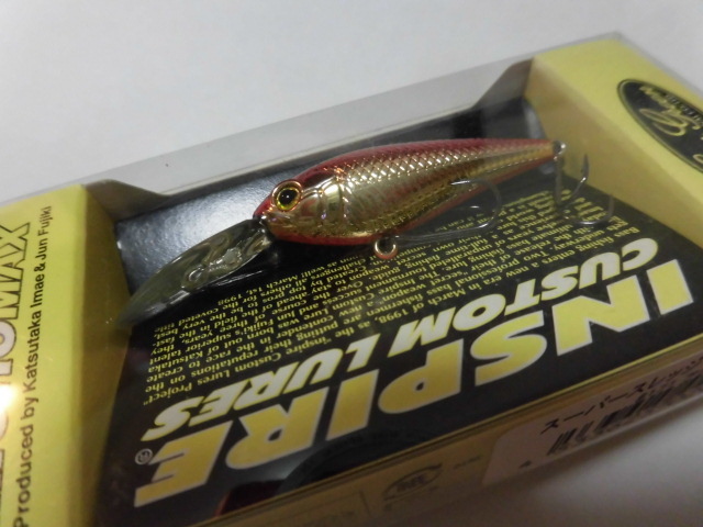 即決激安 廃盤希少 エバーグリーン スーパースレッジ マイクロマックス アカキン 新品 エリアトラウト 冬バス爆釣人気ルアー 水温低下攻略_画像4