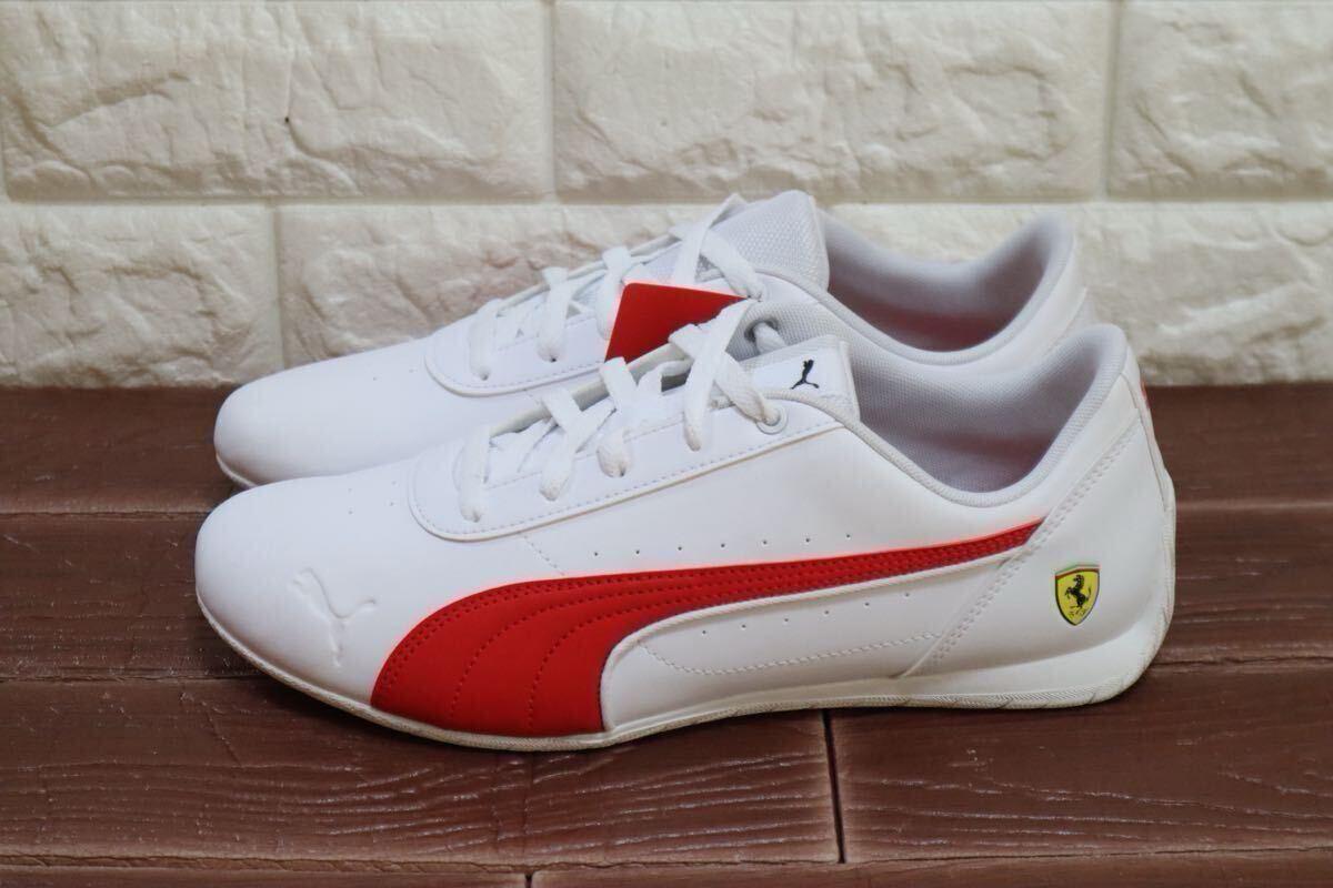  новый товар 27.PUMA Puma Ferrari Neo Cat Ferrari Neo кошка обувь для вождения белый 