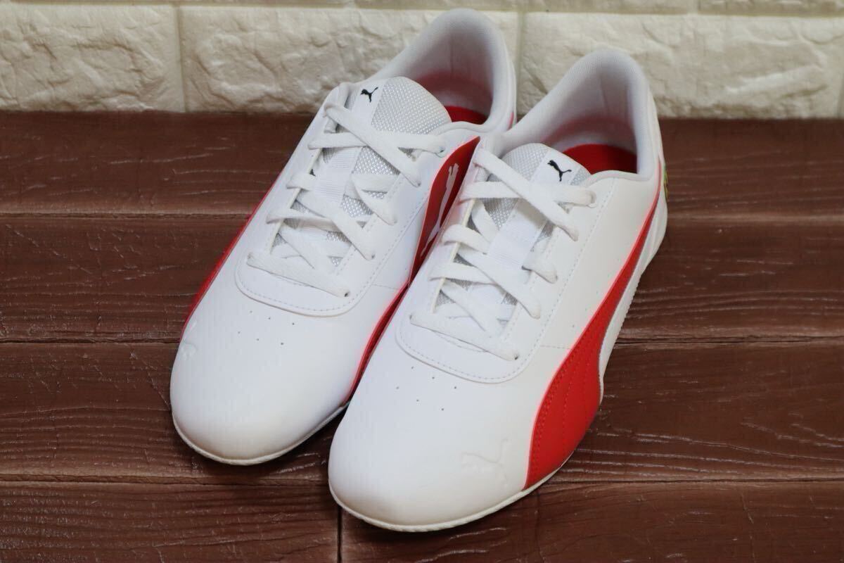  новый товар 27.PUMA Puma Ferrari Neo Cat Ferrari Neo кошка обувь для вождения белый 