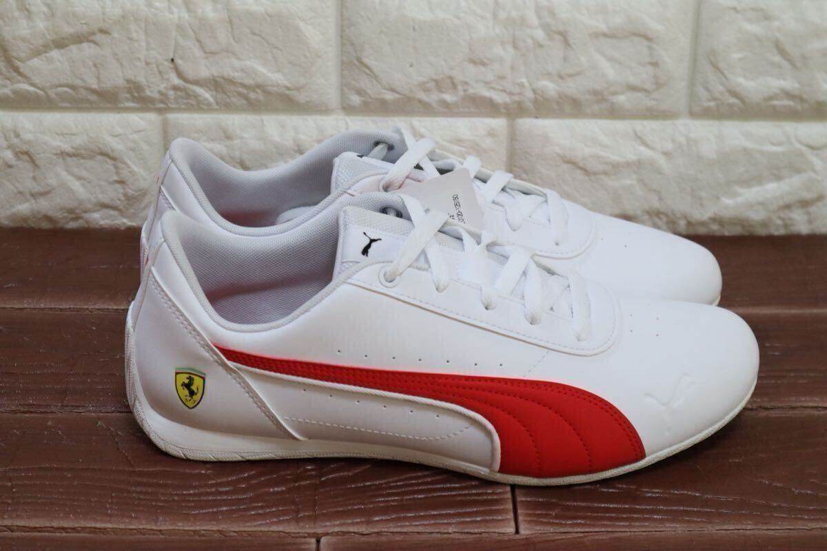  новый товар 27.PUMA Puma Ferrari Neo Cat Ferrari Neo кошка обувь для вождения белый 
