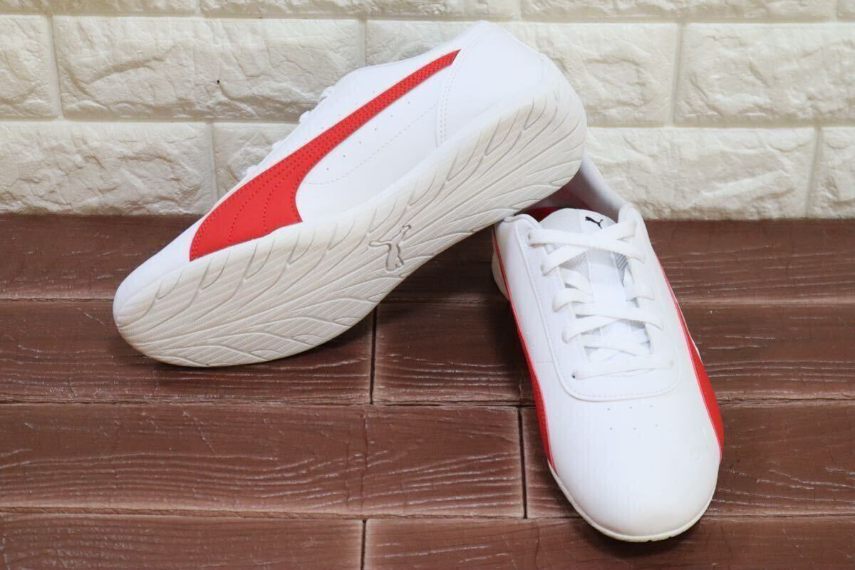  новый товар 27.PUMA Puma Ferrari Neo Cat Ferrari Neo кошка обувь для вождения белый 