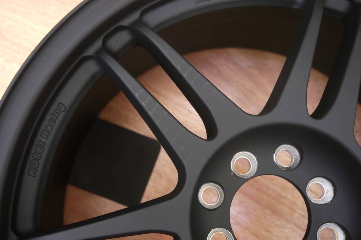 ★yt2024ジ KOSEI Racing/コーセイ アルミホイール４本セット 17インチx7JJ 4Hマルチ 詳細不明 現状品 K1? K-1？ 仙台市引取歓迎 70822-02_画像7
