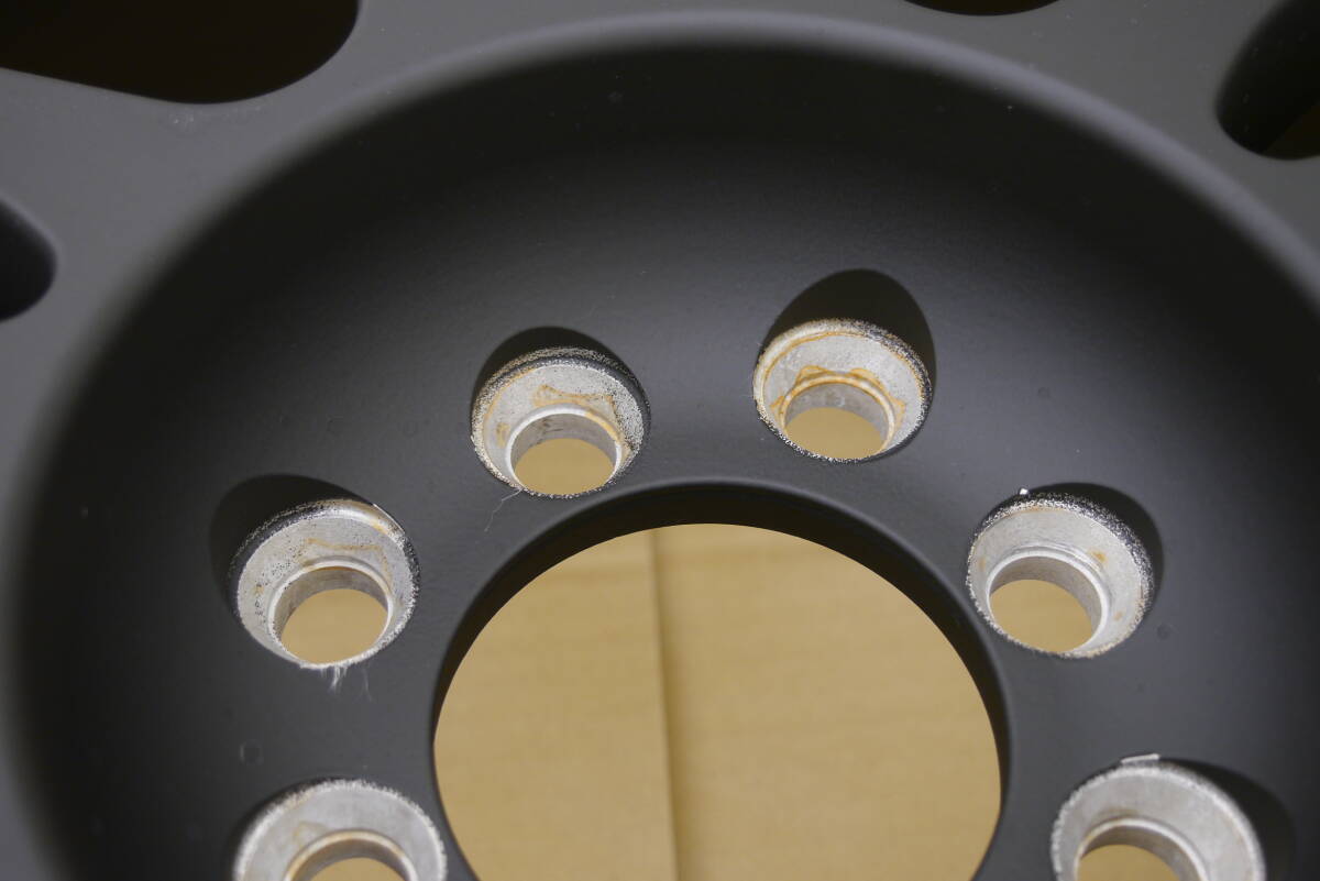 ★yt2024ジ KOSEI Racing/コーセイ アルミホイール４本セット 17インチx7JJ 4Hマルチ 詳細不明 現状品 K1? K-1？ 仙台市引取歓迎 70822-02_画像8