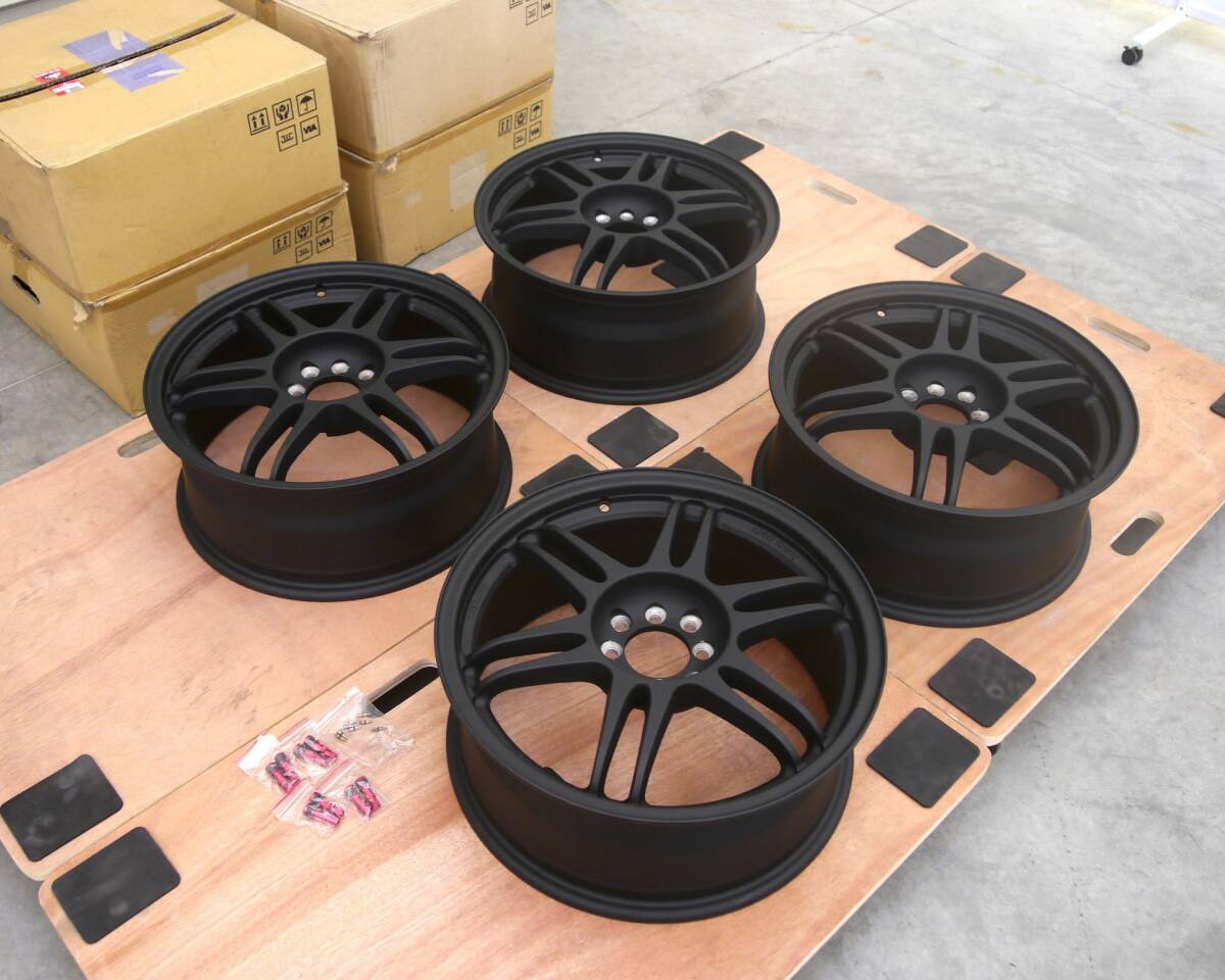 ★yt2024ジ KOSEI Racing/コーセイ アルミホイール４本セット 17インチx7JJ 4Hマルチ 詳細不明 現状品 K1? K-1？ 仙台市引取歓迎 70822-02_画像1