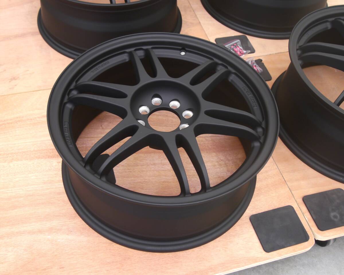 ★yt2024ジ KOSEI Racing/コーセイ アルミホイール４本セット 17インチx7JJ 4Hマルチ 詳細不明 現状品 K1? K-1？ 仙台市引取歓迎 70822-02_画像4