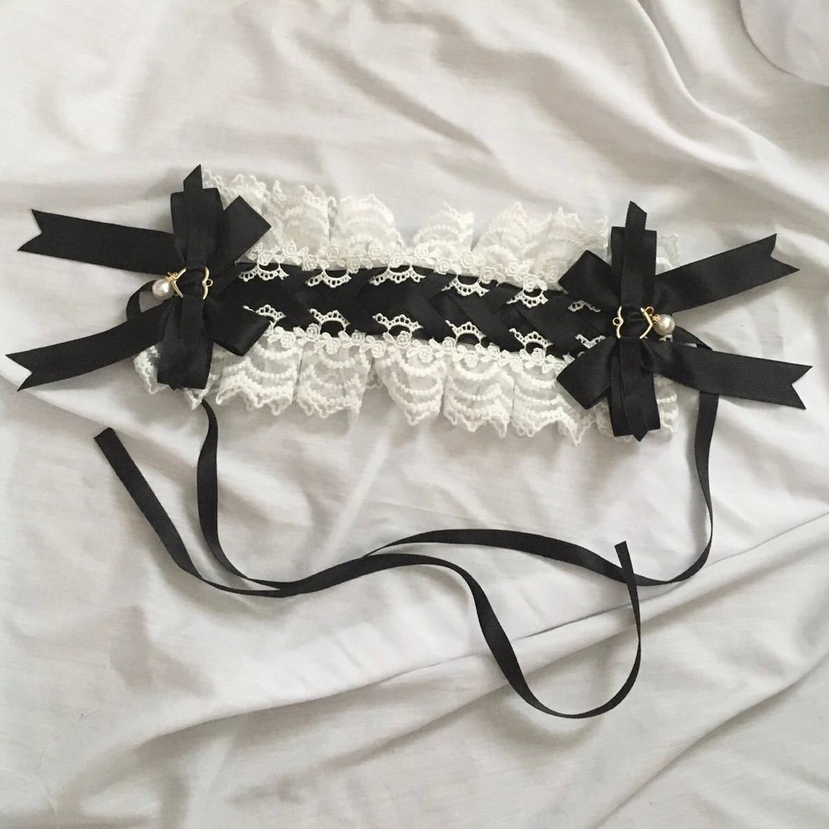 【ラスト1点】ネコ耳　ヘアアクセサリー　ブラック　2way ヘッドアクセサリー　送料無料　カチューシャ_画像4