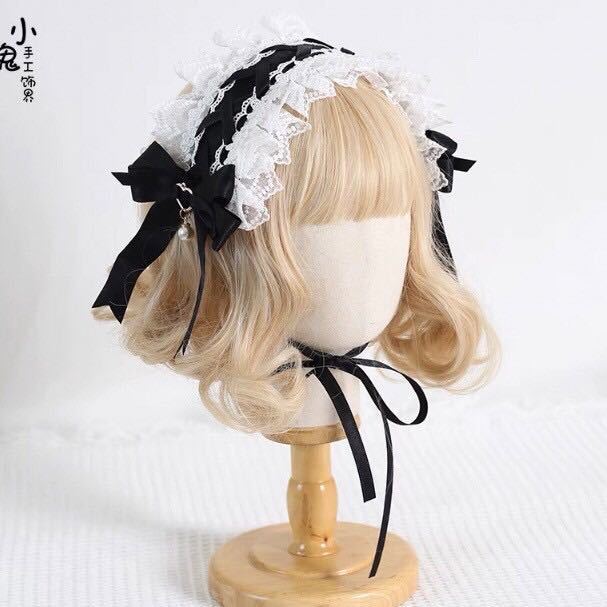 【ラスト1点】ネコ耳　ヘアアクセサリー　ブラック　2way ヘッドアクセサリー　送料無料　カチューシャ_画像3