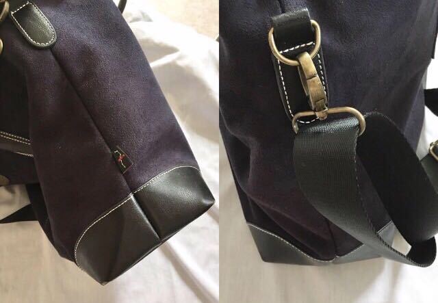 【美品】HOKUTO COLLECTION ショルダーバッグ　2way トートバッグ 送料無料　男女兼用　大きいサイズ　バッグ_画像10