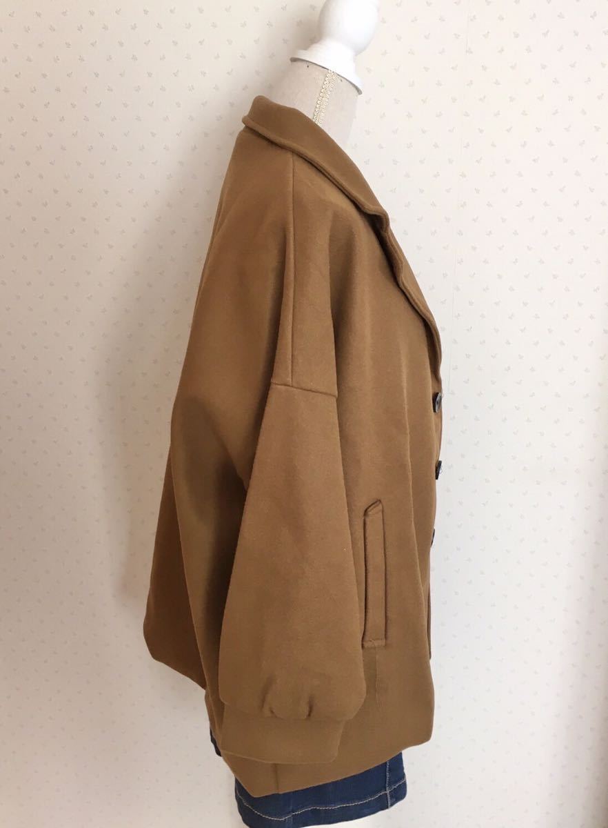 【ラスト1点】チェスター コート アウター ウール オーバーシルエット　M 送料無料　メンズ　レディース_画像7