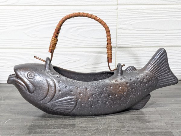岩魚 イワナ 骨酒 徳利 オブジェ 未開封 020825_画像1