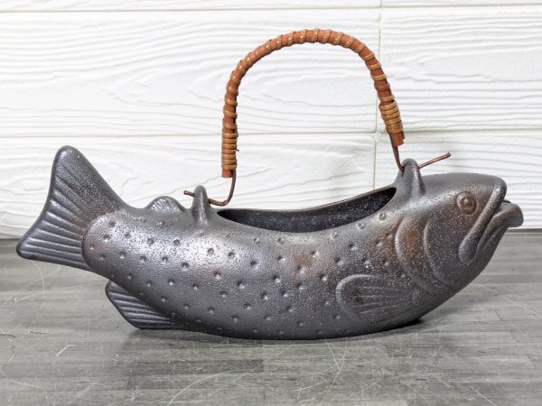 岩魚 イワナ 骨酒 徳利 オブジェ 未開封 020825_画像2