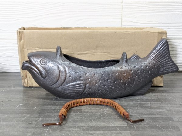 岩魚 イワナ 骨酒 徳利 オブジェ 未開封 020825_画像3