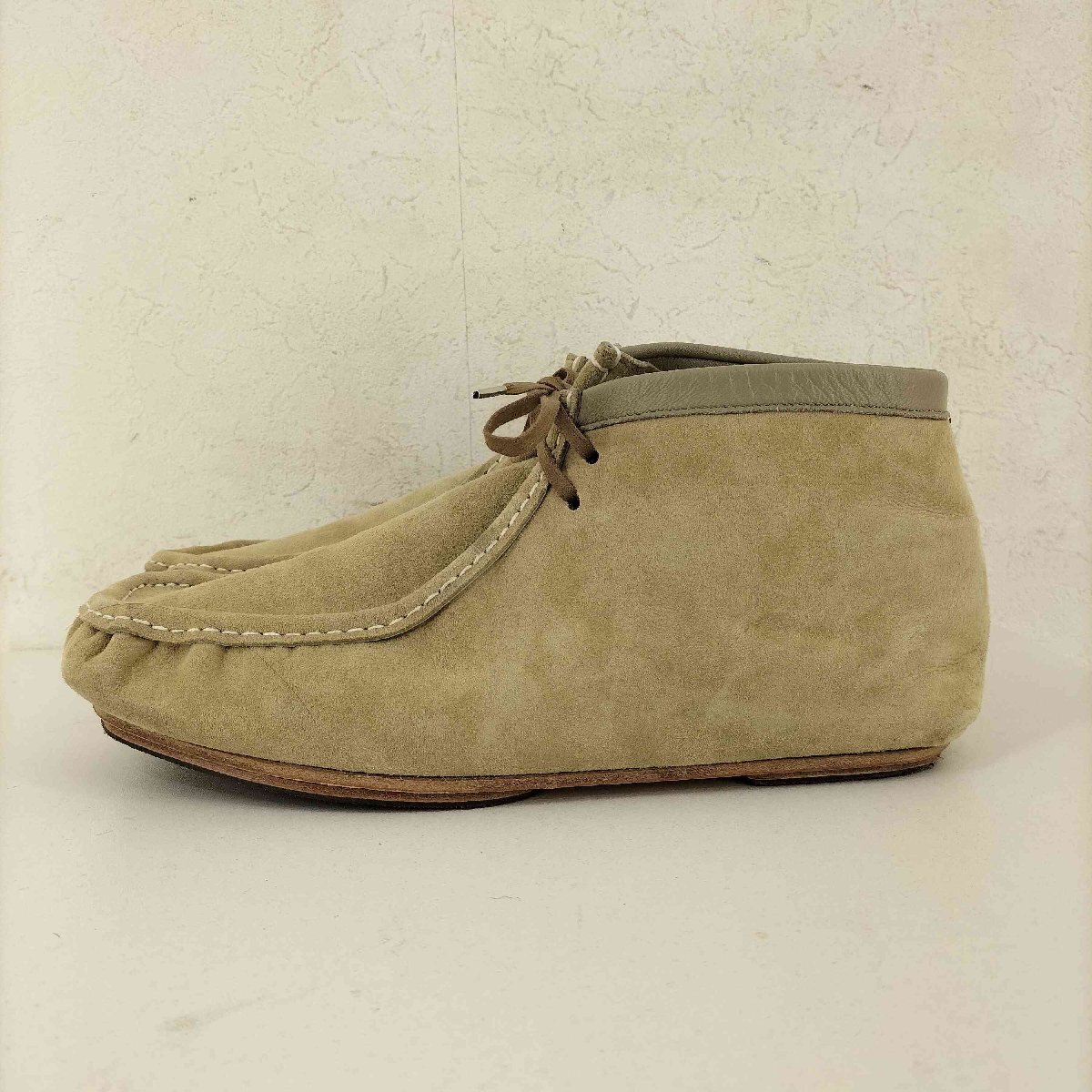 AURALEE(オーラリー) 23SS SUEDE MOCCASIN SHORT BOOTS メンズ 1 中古 古着 1247_画像2