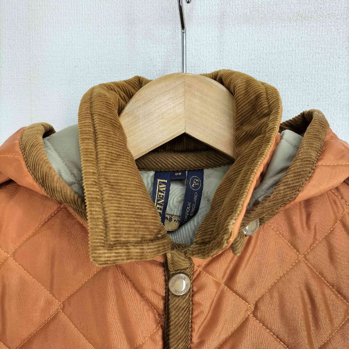 LAVENHAM(ラベンハム) SUFFOLK キルティングコート レディース EUR：38 中古 古着 0825_画像2