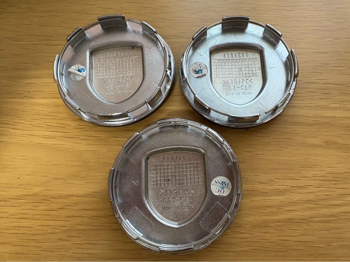 CRIMSON クリムゾン CLUB LINEA クラブリネア ホイールキャップ センターキャップ 3枚セット_画像2