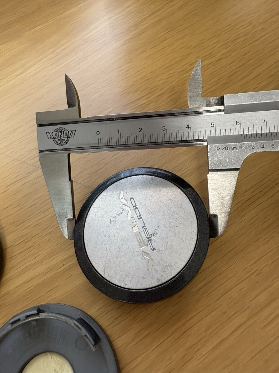 WEDS ウェッズ VELVA ヴェルヴァ AGUDO アグード ホイールキャップ センターキャップ 3枚セット_画像3