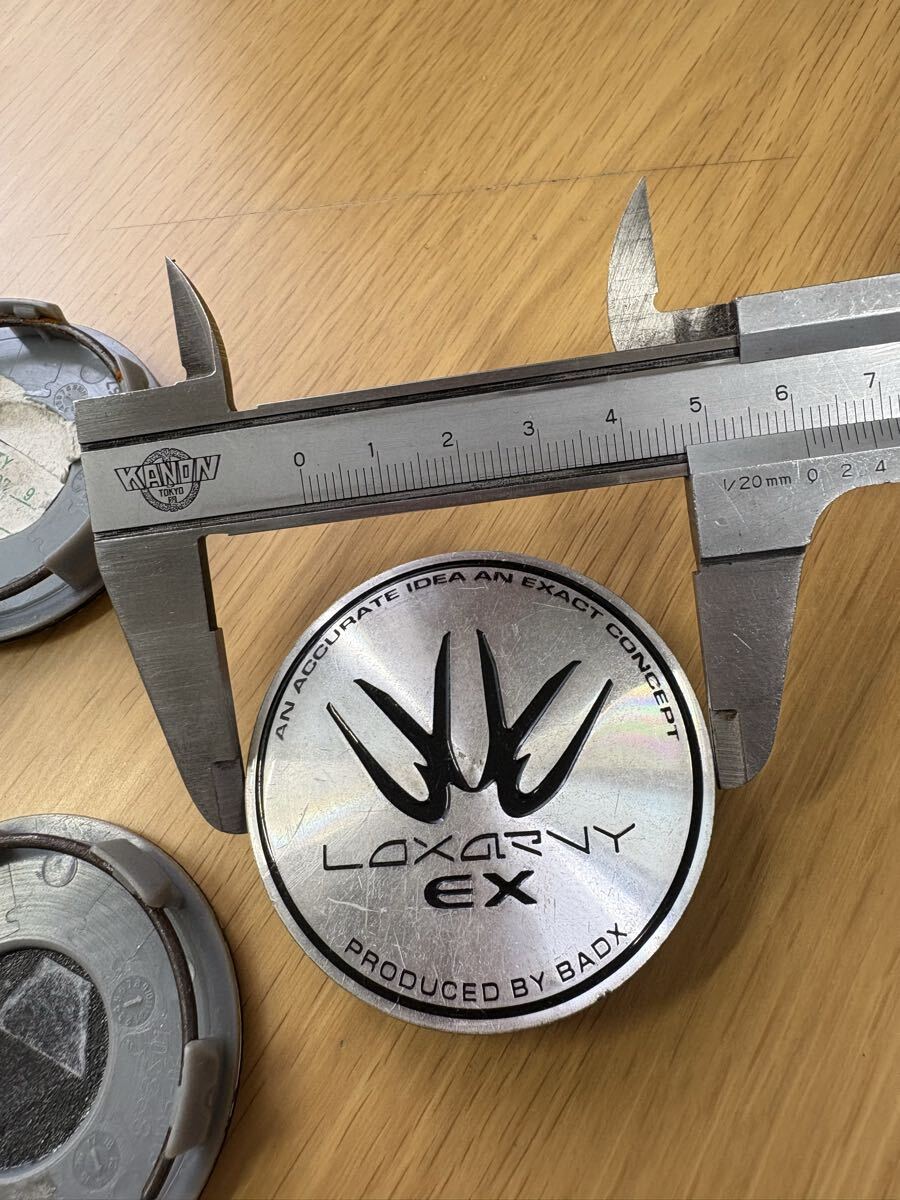 632 BADX Loxarny ロクサーニ EX ホイールキャップ センターキャップ 4枚セット_画像3