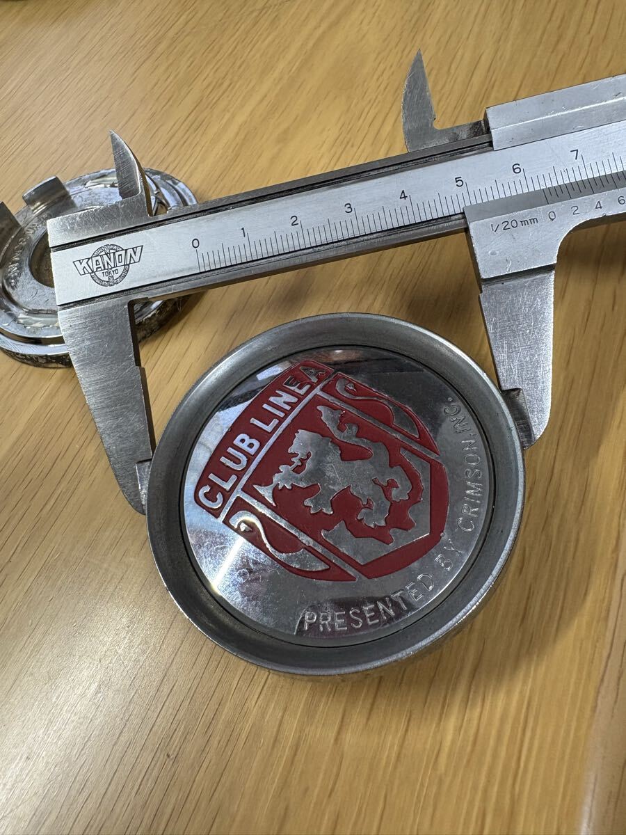 CRIMSON クリムゾン CLUB LINEA クラブリネア ホイールキャップ センターキャップ 2枚セット_画像4