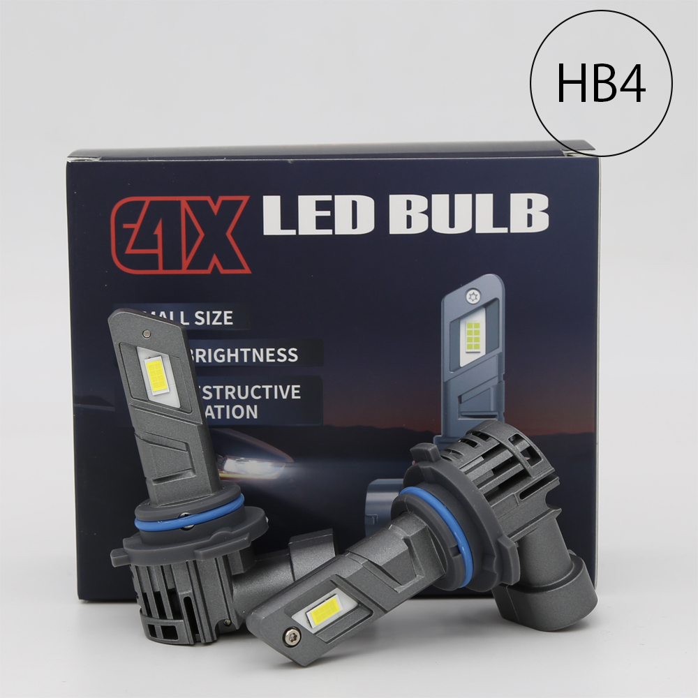 LEDヘッドライト HB4 DC12V 50W 18000ルーメン 6500K ホワイト 車検対応 2本セット 1年保証_画像1