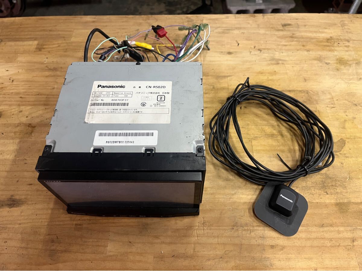 パナソニックストラーダ CN-RS02D Bluetooth2015 パナソニック ストラーダ CN-RS02D Bluetooth カーナビ