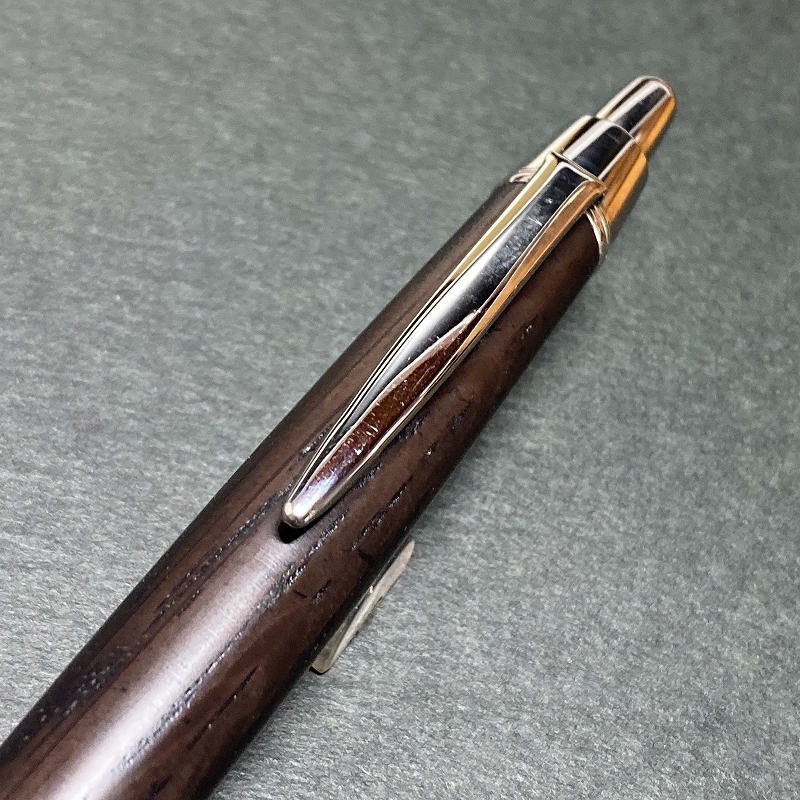 送料無料☆美品☆三菱鉛筆 ピュアモルト オークウッド プレミアムエディション シャープペンシル/UNI シャーペン ステーショナリー★4Pen_画像2