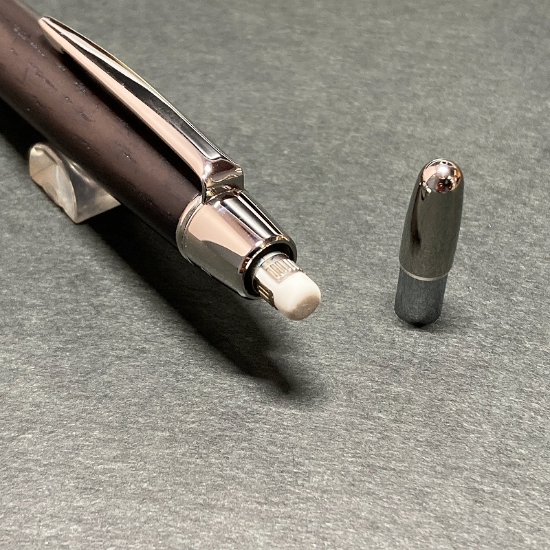 送料無料☆美品☆三菱鉛筆 ピュアモルト オークウッド プレミアムエディション シャープペンシル/UNI シャーペン ステーショナリー★4Pen_画像4