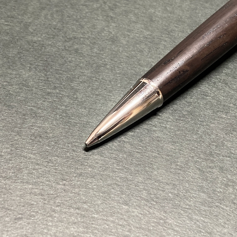 送料無料☆美品☆三菱鉛筆 ピュアモルト オークウッド プレミアムエディション シャープペンシル/UNI シャーペン ステーショナリー★4Pen_画像3