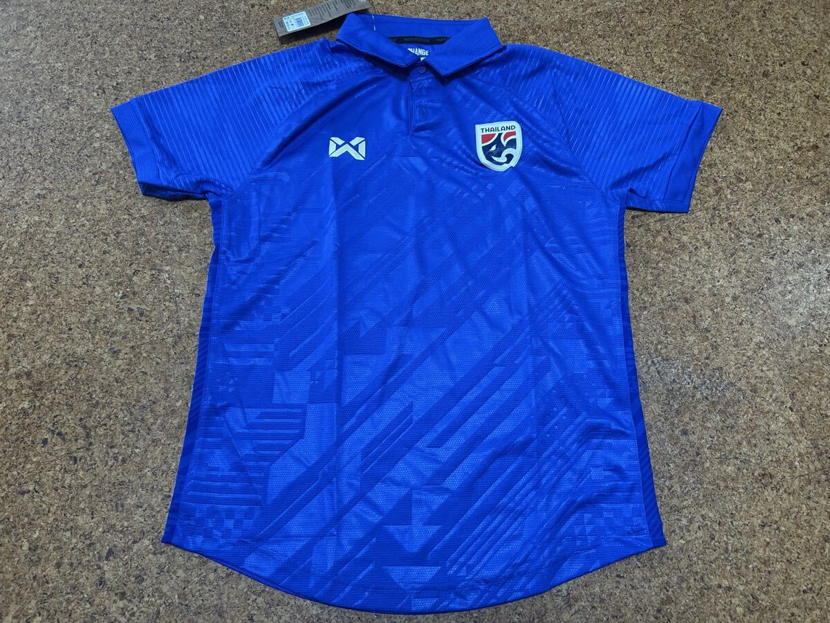 送料込み！新品！ワリックス　タイ代表　移動着ポロシャツ　サイズM_画像2