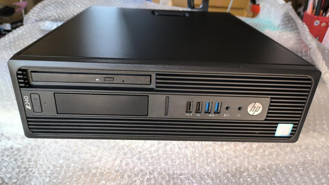 HP Z240 SFF Workstation / Core i7 6700K / 32GBメモリ / 256GB SSD / 1TB HDD / Microsoft Office 2021 / windows10 PRO テレワーク