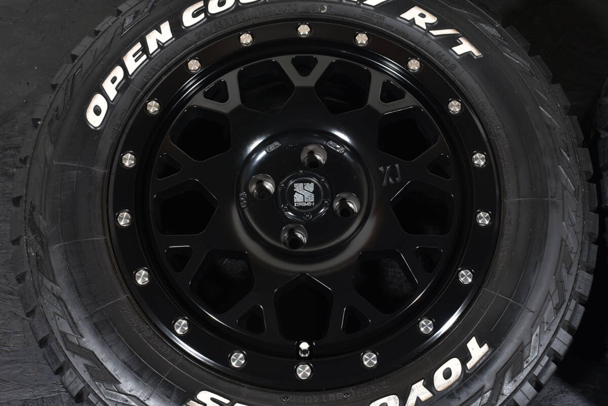 ☆MLJ エクストリームJ XJ04 16インチ☆PCD100 6.5J +38☆TOYO オープンカントリー R/T☆215/65R16☆トヨタ ライズ ダイハツ ロッキー☆_画像4